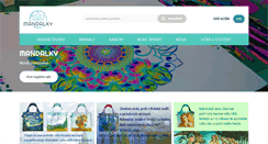 Desktop Screenshot of mandalky.cz