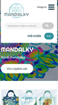 Mobile Screenshot of mandalky.cz